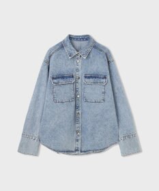 GRACE CONTINENTAL スタッズデニムシャツ