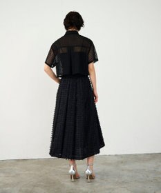 GRACE CONTINENTAL ラッセルメッシュシャツ