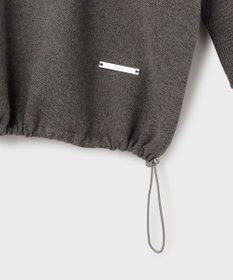 GRACE CONTINENTAL スウェットライクニットトップ