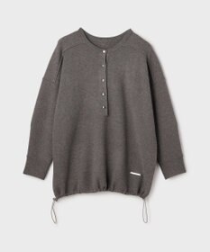 GRACE CONTINENTAL スウェットライクニットトップ