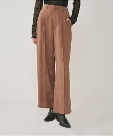 GRACE CONTINENTAL クラッシュサテンパンツ