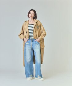 GRACE CONTINENTAL ドロストウエストデニムパンツ