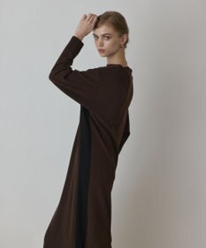 GRACE CONTINENTAL バイカラーカットワンピース