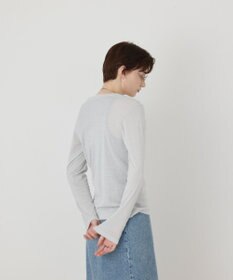 GRACE CONTINENTAL ラメクルーカットトップ