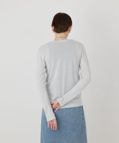 GRACE CONTINENTAL ラメクルーカットトップ