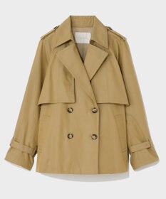 GRACE CONTINENTAL ケープショートトレンチコート