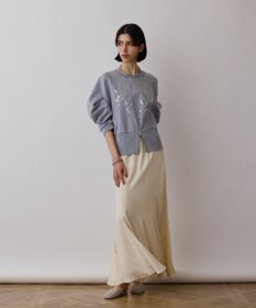 GRACE CONTINENTAL ピグメントショートトップ