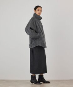 GRACE CONTINENTAL モヘヤシャギーショートコート