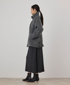 GRACE CONTINENTAL モヘヤシャギーショートコート