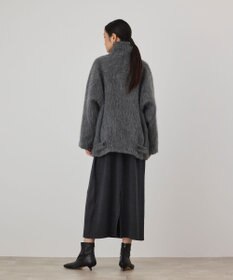 GRACE CONTINENTAL モヘヤシャギーショートコート