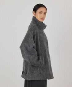 GRACE CONTINENTAL モヘヤシャギーショートコート