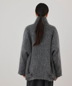GRACE CONTINENTAL モヘヤシャギーショートコート