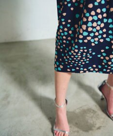 GRACE CONTINENTAL ランダムハートドレープワンピース