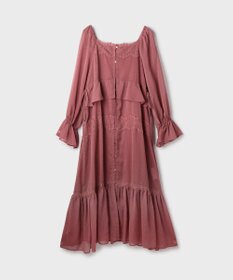 GRACE CONTINENTAL レースコンビカットジャガードワンピース