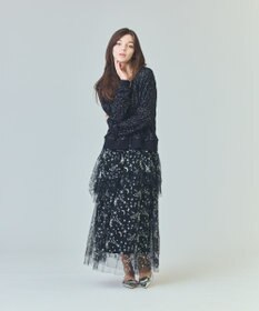 GRACE CONTINENTAL スペースembチュールスカート