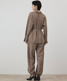 GRACE CONTINENTAL カウルネック2WAYシャツ