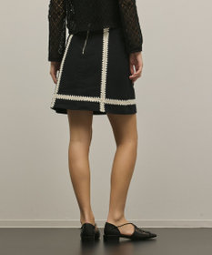 GRACE CONTINENTAL ラインembミニスカート