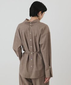 GRACE CONTINENTAL カウルネック2WAYシャツ