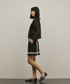 GRACE CONTINENTAL ラインembミニスカート