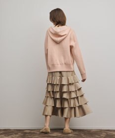 GRACE CONTINENTAL フォルムニットパーカー