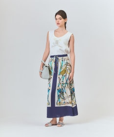 GRACE CONTINENTAL ビジューモチーフノースリーブ