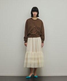GRACE CONTINENTAL レイヤードニットトップ