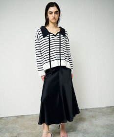 GRACE CONTINENTAL マリンボウタイニット