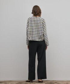 GRACE CONTINENTAL レースヘムツイードジャケット