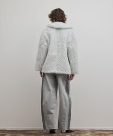 GRACE CONTINENTAL フェイクファーPコート