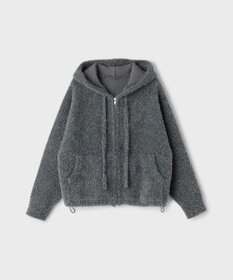 GRACE CONTINENTAL フェザーニットパーカー