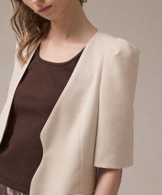 GRACE CONTINENTAL パフスリーブジャケット