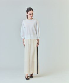 新品⭐︎バレエ　シアーニット　グレイッシュローズ ラメシアーニットトップ / GRACE CONTINENTAL | GRACE