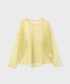 GRACE CONTINENTAL チュールレイヤードシャツ