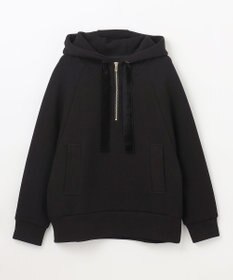 GRACE CONTINENTAL ハーフジップフードトップ