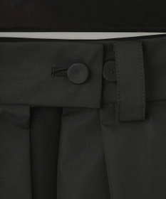 GRACE CONTINENTAL ブラックタフタオーバースカート