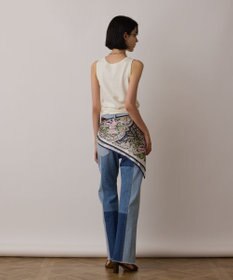 GRACE CONTINENTAL フラワーペイズリースカーフ