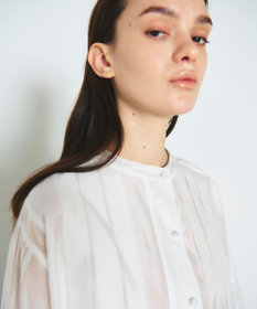 GRACE CONTINENTAL ピンタックショートブラウス