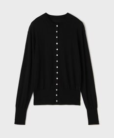 GRACE CONTINENTAL ウールシルクニットカーディガン