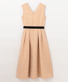 GRACE CONTINENTAL キカジャガードタックドレス