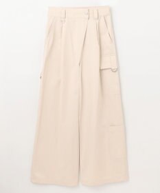 GRACE CONTINENTAL アシンメトリーワークパンツ