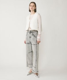 GRACE CONTINENTAL ツイードショートジレジャケット