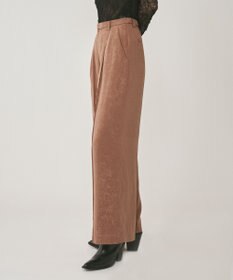 GRACE CONTINENTAL クラッシュサテンパンツ