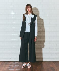 GRACE CONTINENTAL リネンタッチジレジャケット