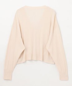 GRACE CONTINENTAL ルーズVネックニットカーディガン