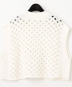 GRACE CONTINENTAL スラッシュニットトップ