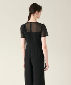 GRACE CONTINENTAL ドレープリボンサロペット