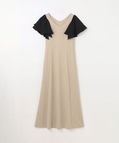 GRACE CONTINENTAL フリルスリーブカットワンピース