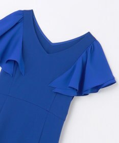 GRACE CONTINENTAL フリルスリーブカットワンピース