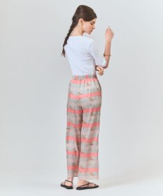 GRACE CONTINENTAL ロープボーダーパンツ