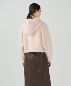 GRACE CONTINENTAL 起毛ニットパーカー